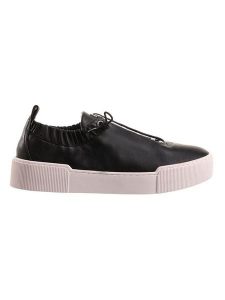 Högl Skórzane sneakersy "Pure" w kolorze czarnym rozmiar: 41,5. Czarne trampki HÖGL, bez wzorów, bez zapięcia. Za 272,31 zł.
