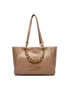 Liu Jo Torebka AA6117 E0958 Beżowy. Brązowe torebki klasyczne Liu Jo, bez wzorów, ze skóry, bez dodatków. Za 639,99 zł.