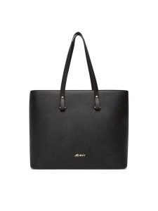 JENNY Torebka JNY-H-002-07 Czarny. Czarne torebki klasyczne Jenny, bez wzorów, z materiału, bez dodatków. Za 129,99 zł.