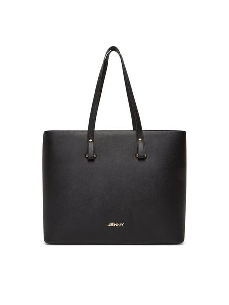 JENNY Torebka JNY-H-002-07 Czarny. Czarne torebki klasyczne Jenny, bez wzorów, z materiału, bez dodatków. Za 129,99 zł.