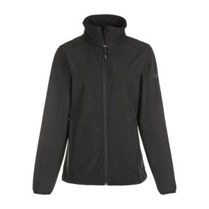 Softshell damski Whistler Breezy W-PRO 8000. Czarne kurtki WHISTLER, s, bez wzorów, z softshellu, bez kaptura. Za 189,99 zł.