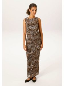 Aniston Spódnica w kolorze jasnobrązowo-czarnym rozmiar: 38. Brązowe spódnice Aniston, bez wzorów, maxi. Za 130,99 zł.