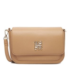 Torebka Nine West. Brązowe listonoszki Nine West, bez wzorów, bez dodatków. Za 179,99 zł.