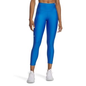 Damskie legginsy z wysokim stanem Under Armour HeatGear. Niebieskie legginsy Under Armour, bez wzorów, z podwyższonym stanem. Za 276,50 zł.