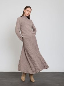 BGN Spódnica w kolorze beżowym rozmiar: 38. Brązowe spódnice BGN, na co dzień, bez wzorów, maxi. Za 123,53 zł.