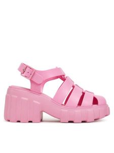 Melissa Sandały Melissa Megan Ad M 33835 Różowy. Czerwone sandały Melissa, bez wzorów, z tworzywa sztucznego, bez obcasa, na słupku, bez zapięcia. Za 369,99 zł.