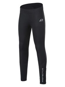 Protective Legginsy sportowe "Woodland" w kolorze czarnym rozmiar: 38. Czarne legginsy Protective, bez wzorów. Za 260,45 zł.