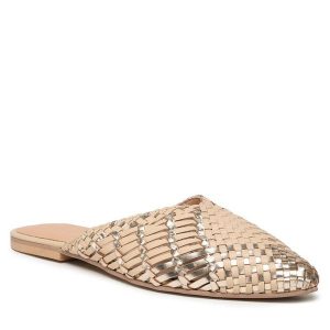 Klapki Lasocki. Brązowe klapki Lasocki, bez wzorów, bez obcasa. Za 229,99 zł.