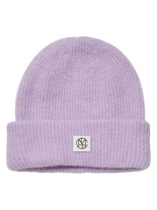 MOSS COPENHAGEN Czapka "Hope" w kolorze lawendowym rozmiar: onesize. Różowe czapki Moss Copenhagen, bez wzorów, z materiału. Za 86,99 zł.