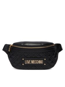 LOVE MOSCHINO Nerka JC4003PP1OLA0000 Czarny. Czarne nerki i saszetki LOVE MOSCHINO, bez wzorów, ze skóry. Za 679,99 zł.