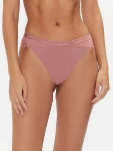 Calvin Klein Underwear Figi brazylijskie 000QF7979E Różowy. Czerwone figi Calvin Klein Underwear, bez wzorów, z syntetyku. Za 69,99 zł.