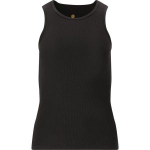 Damski tank top Athlecia Tinashe. Czarne topy Athlecia, l, bez wzorów, sportowe, bez kołnierzyka, bez ramiączek. Za 146,00 zł.