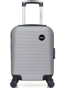 BlueStar Walizka "London" w kolorze szarym - 32 x 46 x 20 cm rozmiar: onesize. Szare walizki BlueStar, bez wzorów, z materiału. Za 126,99 zł.