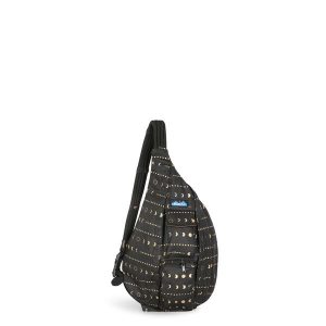 Plecak miejski Kavu Rope Bag - lunar row. Czarne plecaki KAVU. Za 188,99 zł.
