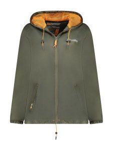 Geographical Norway Kurtka przejściowa w kolorze khaki rozmiar: M. Brązowe kurtki Geographical Norway, m, bez wzorów, bez kaptura. Za 79,03 zł.
