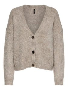 ONLY Kardigan "Zoey" w kolorze beżowym rozmiar: XL. Brązowe kardigany ONLY. Za 124,95 zł.