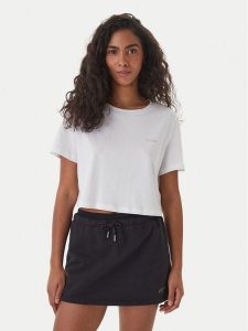 Guess T-Shirt V6GI17 K2984 Biały Regular Fit. Białe t-shirty Guess, l, z aplikacjami, z bawełny, bez kołnierzyka, bez ramiączek. Za 134,99 zł.