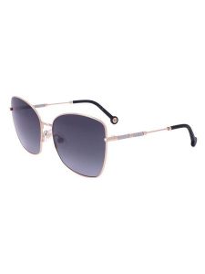 Carolina Herrera Damskie okulary przeciwsłoneczne w kolorze złoto-granatowym rozmiar: 59. Niebieskie okulary przeciwsłoneczne Carolina Herrera. Za 324,95 zł.