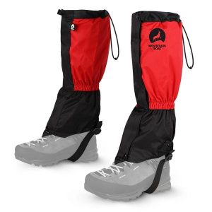Stuptuty trekkingowe na buty MOUNTAIN GOAT wodoodporne. Czarne buty trekkingowe MOUNTAIN GOAT, bez zapięcia. Za 49,99 zł.