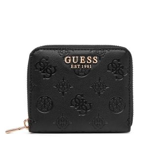 Portfel Guess. Czarne portfele Guess, z aplikacjami. Za 214,99 zł.