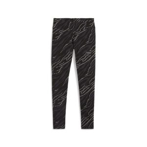 Damskie legginsy z grafiką ESS+ ANIMAL PUMA Black. Czarne legginsy Puma, bez wzorów. W wyprzedaży za 141,65 zł.