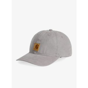 Czapka z daszkiem Carhartt Odessa Cap - asphalt. Szare czapki CARHARTT, bez wzorów, sportowe. Za 98,99 zł.