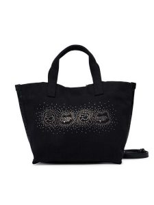 KARL LAGERFELD Torebka B4W50029 Czarny. Czarne torebki klasyczne KARL LAGERFELD, bez wzorów, z materiału, bez dodatków. Za 339,99 zł.