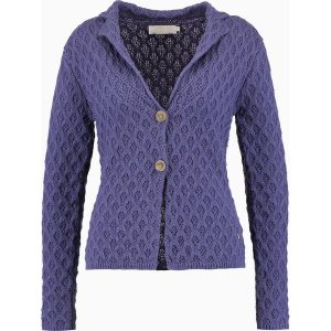 Cream XENIA Żakiet blue indigo. Niebieskie kardigany marki Cream, xl, z bawełny. W wyprzedaży za 246,75 zł.