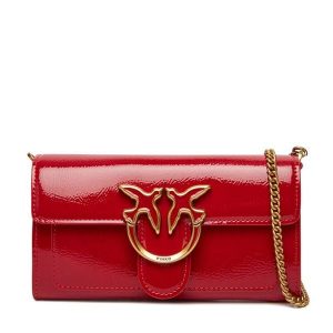 Torebka PINKO. Czerwone torebki klasyczne Pinko, bez wzorów, bez dodatków. Za 669,99 zł.