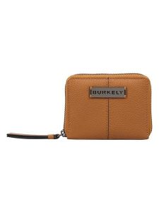Burkely Skórzany portfel w kolorze karmelowym - 10 x 8 x 2 cm rozmiar: onesize. Brązowe portfele Burkely, bez wzorów, z materiału. Za 132,05 zł.