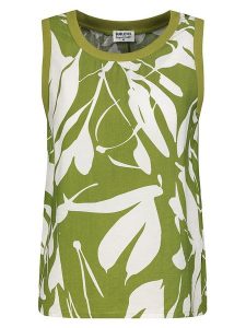 Sublevel Top w kolorze zielonym rozmiar: M. Zielone topy Sublevel, m, bez wzorów, bez kołnierzyka, bez ramiączek. Za 65,69 zł.