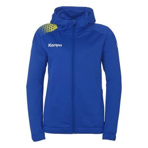 Bluza damska z kapturem Kempa Ambition 28. Niebieskie bluzy Kempa, bez wzorów, z kapturem. Za 274,50 zł.