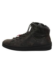Think! Skórzane sneakersy w kolorze czarnym rozmiar: 43. Czarne trampki Think, bez wzorów, za kostkę, bez zapięcia. Za 385,45 zł.