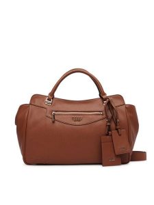 Guess Torebka Antonia HWBG21 83060 Brązowy. Brązowe torebki klasyczne Guess, z aplikacjami, ze skóry, bez dodatków. Za 674,99 zł.