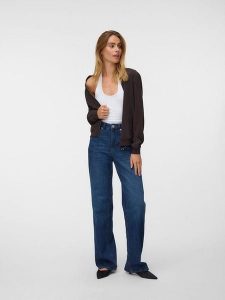 Vero Moda Kurtka w kolorze brązowym rozmiar: XS. Brązowe kurtki Vero Moda, xs, bez wzorów, bez kaptura. Za 144,95 zł.