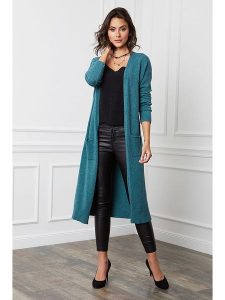 Joséfine Kardigan "Balle" w kolorze niebiesko-zielonym rozmiar: M. Niebieskie kardigany Joséfine, z kaszmiru. Za 238,95 zł.