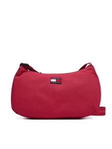 Tommy Jeans Torebka Tjw Ess Daily Shoulder Bag AW0AW18768 Różowy. Czerwone torebki klasyczne Tommy Jeans, bez wzorów, z jeansu, bez dodatków. Za 249,99 zł.
