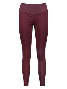 Asics Legginsy sportowe "Flexform" w kolorze bordowym rozmiar: M. Czerwone legginsy ASICS, bez wzorów. Za 104,14 zł.