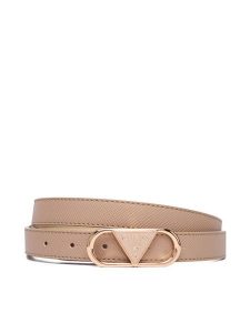 Guess Pasek Damski BW9270 P5320 Beżowy. Brązowe paski Guess, z aplikacjami, ze skóry. Za 239,99 zł.