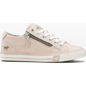Sneakersy Mustang. Czerwone buty sportowe bonprix, z aplikacjami, bez zapięcia. Za 219,99 zł.