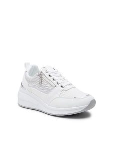 Foreverfolie Sneakersy w kolorze białym rozmiar: 39. Białe trampki Foreverfolie, bez wzorów, bez zapięcia. Za 150,72 zł.