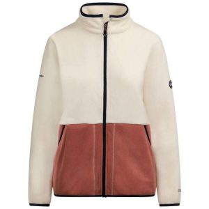 Damska Bluza Polarowa Member Fleece Jacket. Białe bluzy Trespass, na zimę, bez wzorów, z polaru, bez kaptura. Za 155,99 zł.
