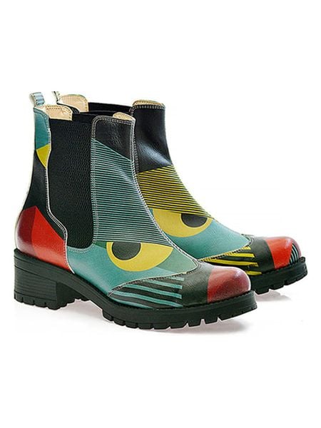 Goby Sztyblety w kolorze niebieskim ze wzorem rozmiar: 37. Niebieskie buty sportowe Goby, bez wzorów, z materiału, bez zapięcia. Za 201,55 zł.