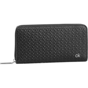 Duży Portfel Damski CALVIN KLEIN - Ck Allover Lrg Ziparound K60K605129 001. Portfele marki Calvin Klein. Za 449,00 zł.