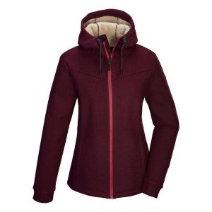 Damski polar Killtec GW 38. Czerwone kurtki KILLTEC, bez wzorów, z polaru, bez kaptura. Za 434,50 zł.