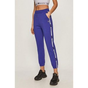 Damskie spodnie dresowe Champion Track Pant fioletowe XS. Fioletowe spodnie dresowe Champion, xs, bez wzorów, z dresówki. Za 200,99 zł.