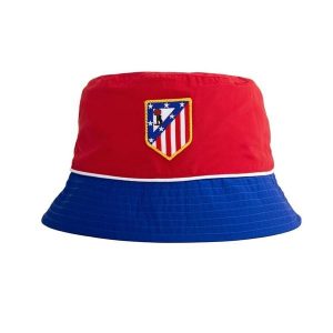 Kapelusz wędkarza dla dorosłych - Atlético Madryt Color Block - Czarny. Niebieskie kapelusze COPA FOOTBALL, bez wzorów, sportowe. Za 126,52 zł.