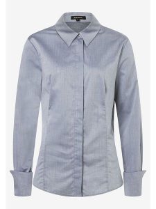 More & More Bluzka w kolorze błękitnym rozmiar: 36. Niebieskie bluzki More & More, bez wzorów, z bawełny, bez kołnierzyka, bez ramiączek. Za 86,99 zł.