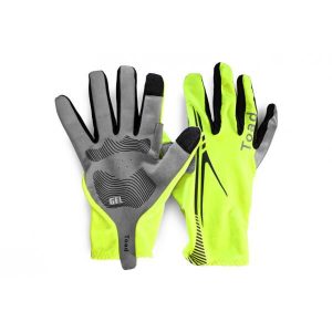 Rękawiczki rowerowe Toad T-Gloves. Żółte rękawiczki TOAD, bez wzorów. Za 244,50 zł.