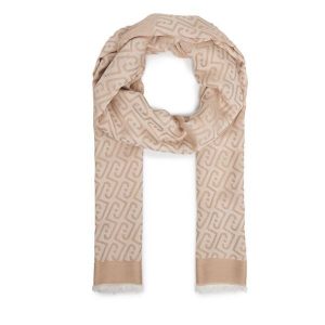 Szal Liu Jo. Brązowe szaliki Liu Jo, bez wzorów. Za 249,99 zł.